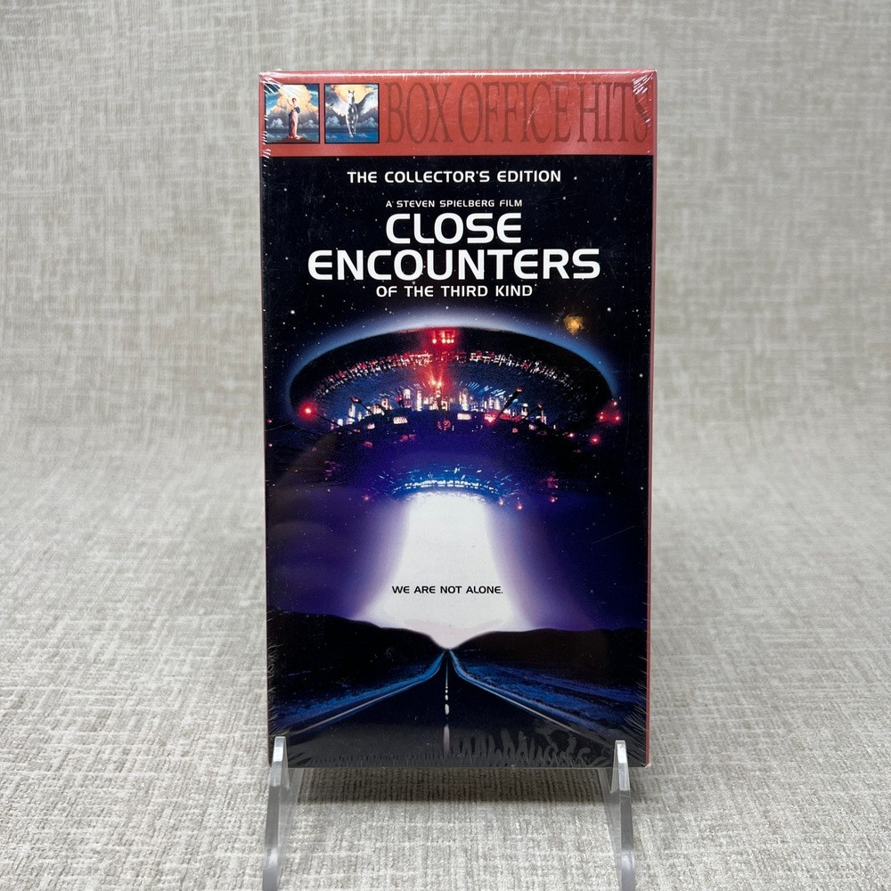 Close Encounters Of The Third Kind VHS 1988 The Collectors Edition NEW Sealed